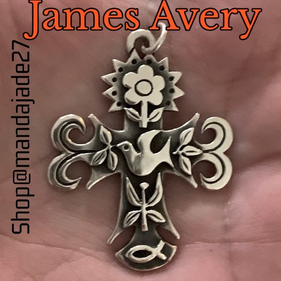 James Avery Jewelry - James Avery RARE Retired Large La Primavera Pendant